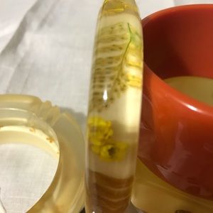 Incredible vintage Bakelite bracelets